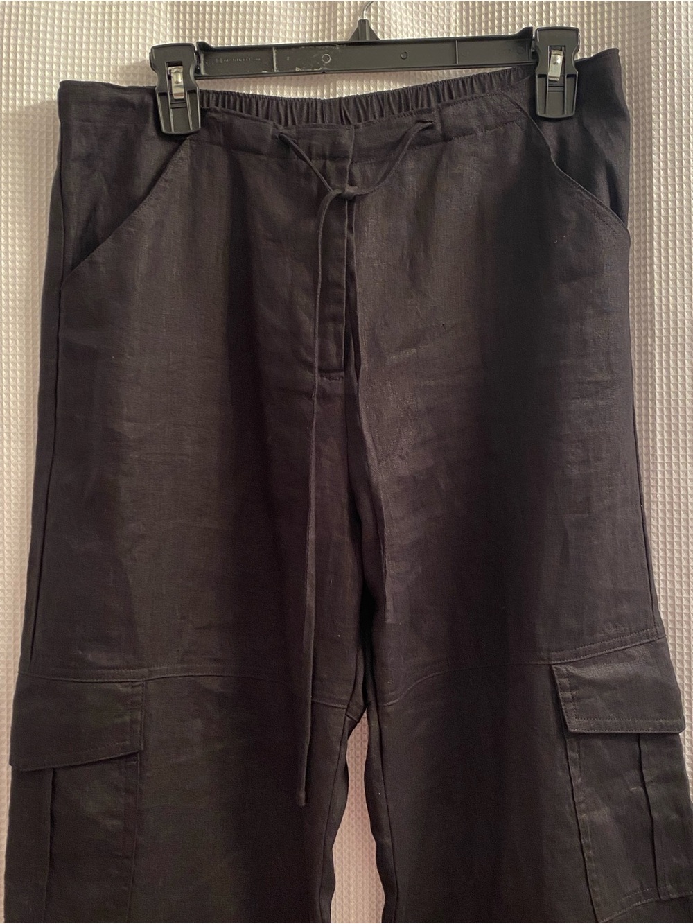 Johnny Was Addison Drawstring Wide Leg Pant - Picture 7 of 12